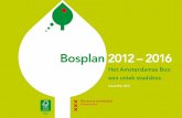 Bosplan 2012 – 2016