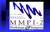 MMPI ® -2 slides (4) (Bögels)