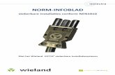 Norminfoblad stekerbaar installeren conform NEN1010