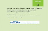 KLM na de fusie met Air France