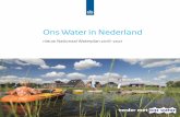 'Ons water in Nederland' PDF document