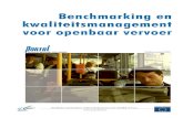 Benchmarking en kwaliteitsmanagement voor openbaar vervoer 1 ...