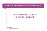 Zelfevaluatie 2012 - 2013