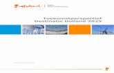 'Toekomstperspectief Destinatie Holland 2025' PDF document