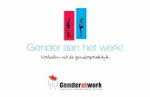 Gender aan het werk!
