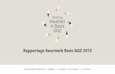 Rapportage Keurmerk Basis GGZ 2015