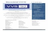 Nieuwsbrief VVS'92 nr 19, 05-07-2016