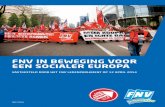 FNV in beweging voor een socialer Europa - mei 2014