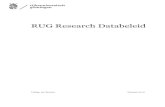 RUG Research Databeleid
