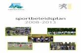 Sportbeleidsplan 2008-2013 - pdf