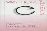 VeBOSS conferentie 1988