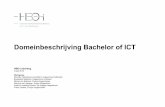 Domeinbeschrijving Bachelor of ICT