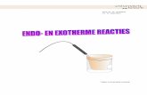 Endotherme en Exotherme Reacties