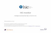 nieuwe versie van de HIC monitor