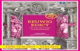Eeuwig Edict, 1611-2011