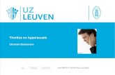 UZ Leuven - Tinnitus En Hyperacusis - Oorsuizen
