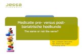 Medicatie na bariatrische heelkunde - L. Decoutere - A. Vaneijgen