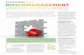 Risicomanagement versus Compliance