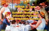 Case ProRail Software Beheer en Ontwikkel Partners voor