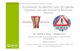 Somatische guidelines - Anorexia nervosa