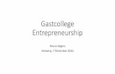 Gastcollege Entrepreneurship