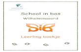 Leerlingboekje School in Bos Wilhelminaoord