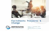 Factsheets improven projects  change