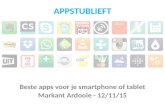 121115   beste apps smartphone of tablet Markant Ardooie