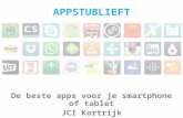 20160601 de beste apps voor je smartphone of tablet (jci kortrijk)