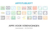 20161012 apps voor verenigingen