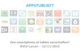 20151112 introductie in smartphones en tablets