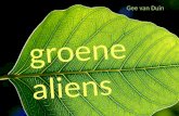 W30 groene aliens gee van duin