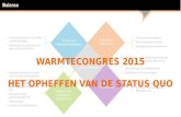 Warmtecongres 2015 financiering