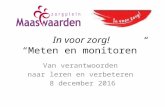 Presentatie Zorgplein Maaswaarden - 8 december 2016