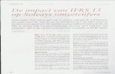 De impact van IFRS 15 op Solvays omzetcijfers