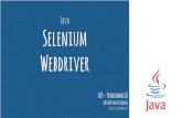 Selenium web driver in Java