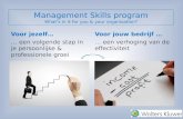 Management skills program