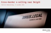 Juridische tips voor Nederlandse webshops die zich op België richten