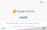 Starten met Google Analytics - Bart van der Velden
