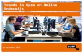 Masterclass trends in Open en Online Onderwijs
