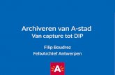 Webarchivering bij Stadarchief Antwerpen - studiedag 17-11-'16