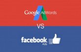 Verschil tussen FacebookAds en Google AdWords