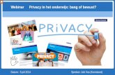 Webinar Privacy in het onderwijs