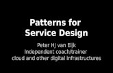 Patterns for service design