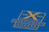 10x10 Gouden Regels Management Succes