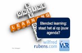 160909 v1 (wr) blended learning ontwikkelen dag van de trainer