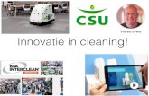 Presentatie CSU Smart cleaning presentatie tijdens relatie dag