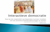 Interactieve democratie in Amsterdam West