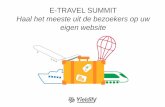 Yieldify - Haal het meeste uit de bezoekers op uw eigen website (e-travel summit 2015)