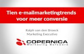 SEOshop Connect - Tien e-mailmarketingtrends voor meer conversie door Copernica